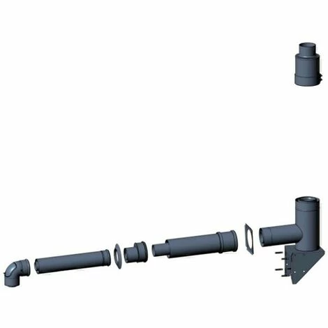 WOLF Grundbausatz DN 60/100 - DN110/160 Mehrfachbelegung, Fassade, 1. Gerät WOLF Grundbausatz DN 60/100 - DN110/160 Mehrfachbelegung, Fassade, 1. Gerät -WOLF Geschäft 31486443 1