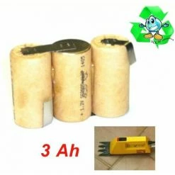 Akku Für Wolf Vario RV-E6 Rasenschere 3,6 V 3 Ah