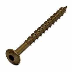 WOLF Holzschrauben Set 50 Stk. Für Dachhaken - 50 Stk. 6 X 80 Mm Für Schiefer - 2485017