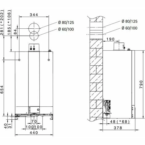 WOLF CGB-2 24 KW Gasbrennwert-Heizungspaket Mit Bedienmodul BM-2 In Weiß Und Verrohrungsgruppe Heizkreis 3 WOLF CGB-2 24 KW Gasbrennwert-Heizungspaket Mit Bedienmodul BM-2 In Weiß Und Verrohrungsgruppe Heizkreis – Bild 3