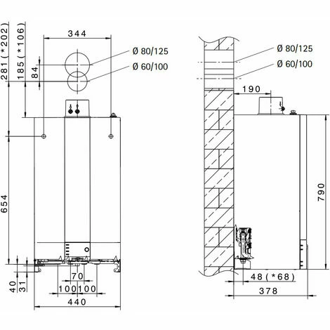 WOLF CGB-2 14 kW Gasbrennwert-Heizungspaket mit Bedienmodul BM-2 in weiß und Verrohrungsgruppen Heiz- & Mischkreis WOLF CGB-2 14 KW Gasbrennwert-Heizungspaket Mit Bedienmodul BM-2 In Weiß Und Verrohrungsgruppen Heiz- & Mischkreis -WOLF Geschäft 34033166 3