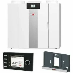 WOLF Paket CWL-2-400 Inkl. Bedienmodul BM-2 Und Wandsockel - Mit Wärmerückgewinnung - 4/0 L