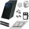WOLF Solaranlage Mit 4 Stk. CFK-1 Kollektoren, SM1-2 Regelung Und Zubehör Zur Solaren Nachrüstung - 7700778W09