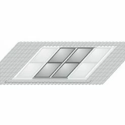 WOLF 2er Erweiterungssatz Für Indach-Montage-Set Zweireihig - Falz-Ziegel - Für 4 Kollektoren TopSon F3-1 - 2484024