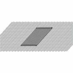 WOLF Erweiterungs-Aufdach-Montage-Set - Falz-Ziegel - Für 1 Kollektor CRK-12 - 7701611