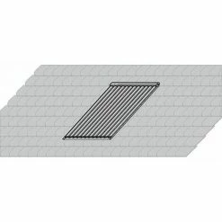 WOLF Erweiterungs-Aufdach-Montage-Set - Schiefer - Für 1 Kollektor CRK-12 - 7701613