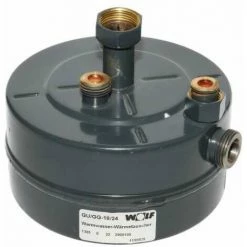 WOLF Warmwasser-Wärmetauscher 290010599 (ersetzt Art.-Nr. 29 00 105) Für GG Oder GU