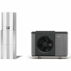 WOLF Luft/Wasser-Wärmepumpen-Center CHC-Monoblock 10/200 Inklusive CHA10/400V, Warmwasserspeicher Und Bedienmodul - 9146836