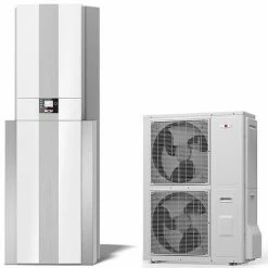 WOLF Wärmepumpencenter CHC-Split 10/300-50 Inklusive BWL-1S-10/400V, Warmwasserspeicher, Reihenpufferspeicher + Bedienmodul - 9146674