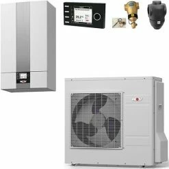 WOLF Split Luft/Wasser-Wärmepumpen-Paket BWL-1S-05/230V Mit Bedienmodul Und Zubehör - 9146611W01
