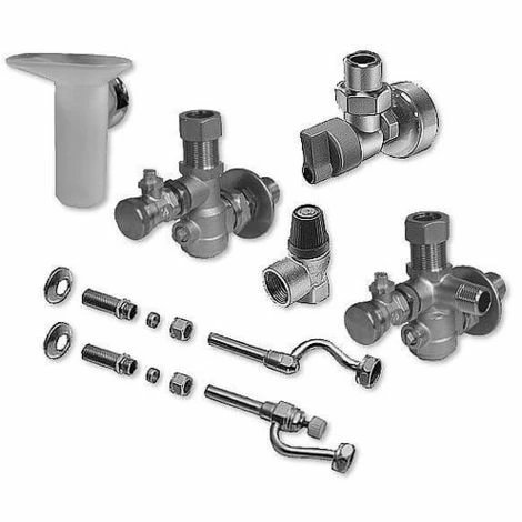 WOLF Anschluss-Set Für Unterputzinstallation Für Gaskombithermen - 2072334 1 WOLF Anschluss-Set Für Unterputzinstallation Für Gaskombithermen - 2072334