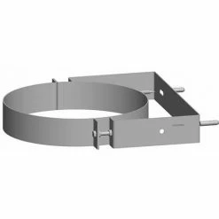 WOLF Wandhalterung Für Luft-/Abgasrohr An Fassade - Edelstahl - DN 125 - 2651662